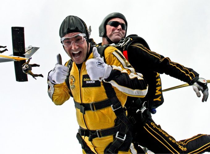 FREE FALL TANDEM EXPERIENCE ADVENTURE-SKY DIVING