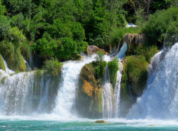 KRKA RIVER  WATERFALL TRIP